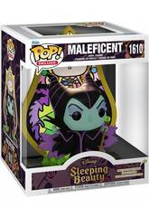 Funko Pop Deluxe A Bela Adormecida Figura Maléfica com Vitral
