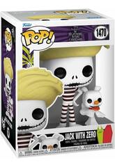 Funko Pop Nightmare Before Christmas Figur Jack mit Zero