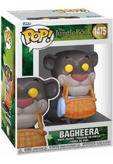 Funko Pop O Livro da Selva Figura Bagheera com Cesto 80786