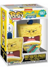 Funko Pop Animation SpongeBob Figur SpongeBob mit Pizza 75738