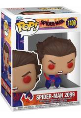 Funko Pop Spider-Man Across The Spider-Verse Figura Spider-Man 2099 con testa oscillante 82647