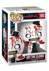 Funko Pop Movies Terrifier Figura Art The Clown Ensanguentado 80707