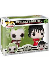 Funko Pop Movies 2 Pack Beetlejuice Beetlejuice Figure Beetlejuice et Lydia Deetz 83087