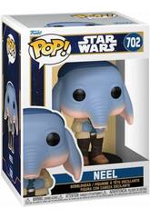 Funko Pop Star Wars Skeleton Crew Figura Neel com Cabea Oscilante