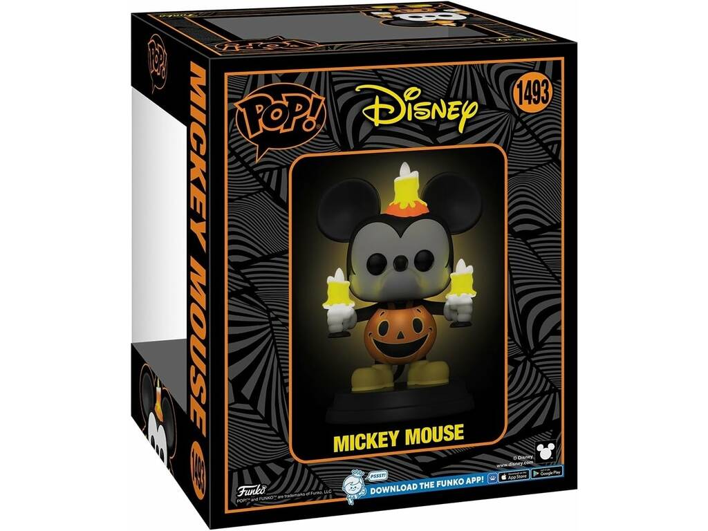 Funko Pop Lights Up ! Bougeoir Disney Mickey Mouse avec lumière 79905