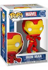 Funko Pop Marvel Figura Iron Man con Cabeza Oscilante 82499