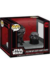 Funko Pop Star Wars Darkside Figur Kylo Ren mit Wackelkopf und Szene 80772