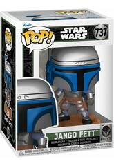 Funko Pop Star Wars Fett Legacy Figura Jango Fett com Cabea Oscilante 82725