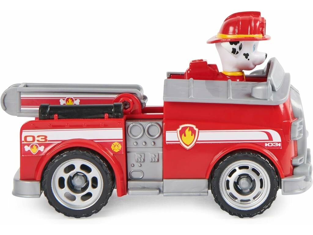 Patrulha Pata Figura Marshall e Veículo Fire Engine Spin Master 6069058