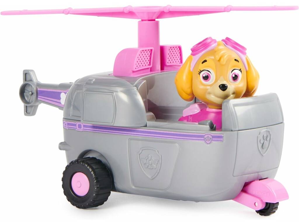 Paw Patrol figurine canine Skye et véhicule hélicoptère Spin Master 6069061