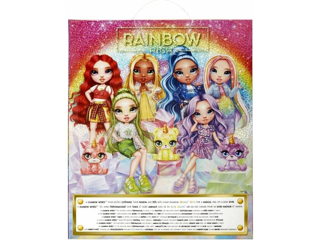 Rainbow High Rainbow World Boneca Violet Willow MGA 120223