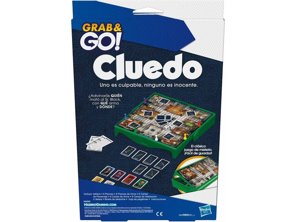 Cluedo Reisespiel Hasbro F8251