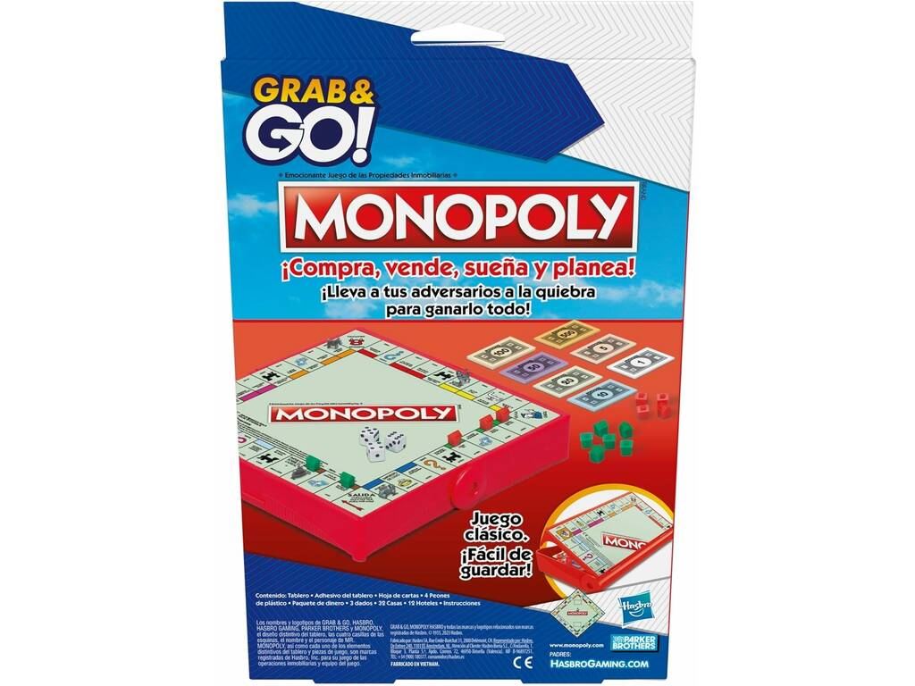 Monopoly Jogo de Viagem Hasbro F8256