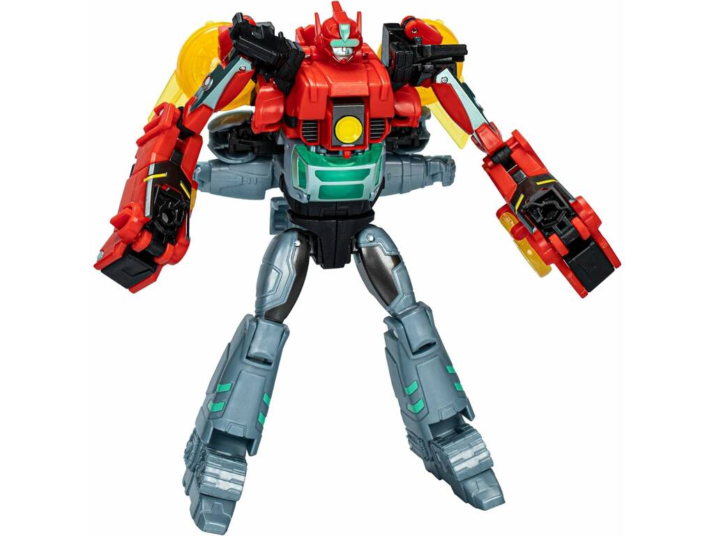 Transformers EarthSpark Figuras Cyber Combiner Terran Twitch y Robby Malto Hasbro F8438