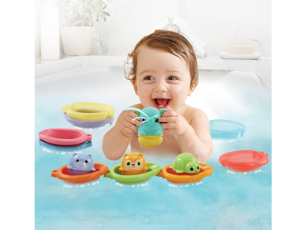 Jouets de baignoire Animals In The Water de Vtech 80-566222