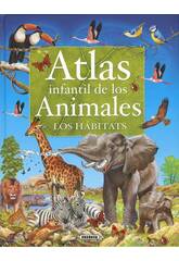 Atlas Infantil de los Animales Los Hábitats de Susaeta S2182002