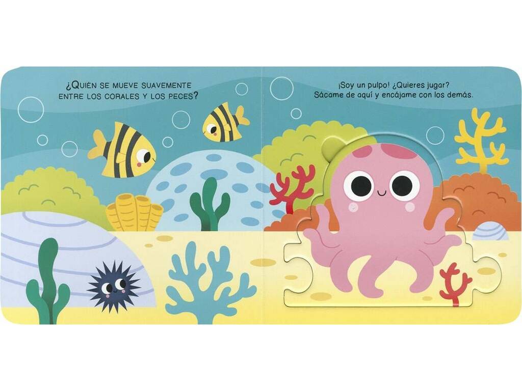 Livre Mes premiers puzzles Animaux marins