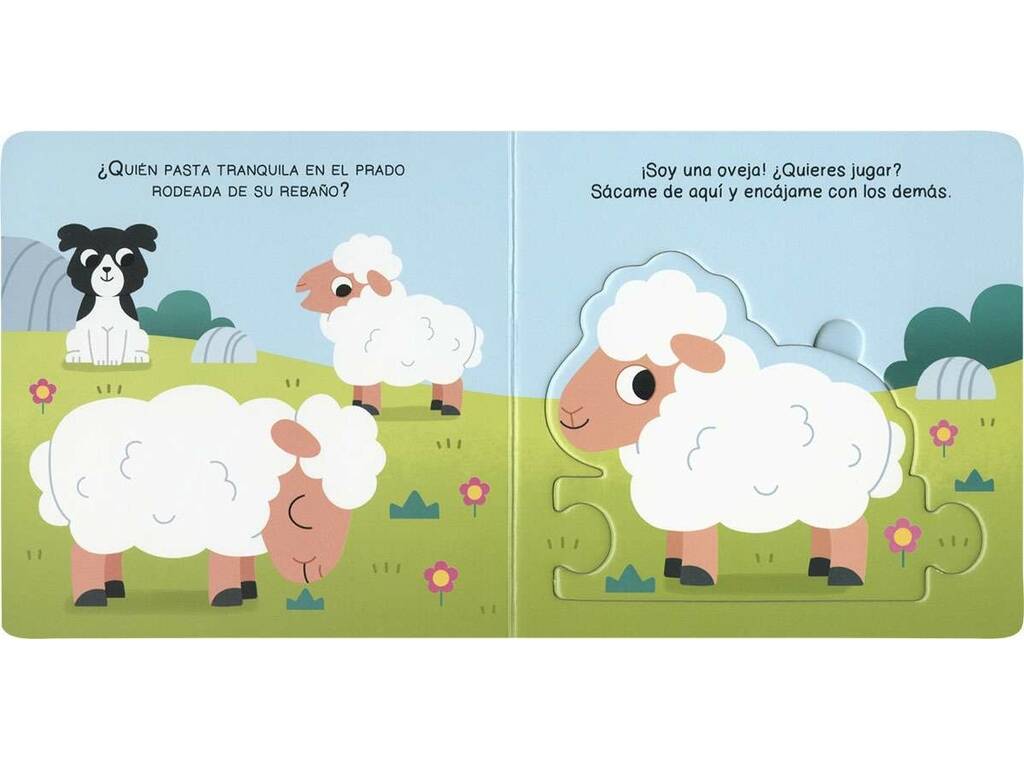 Mon premier livre de puzzles sur les animaux de la ferme