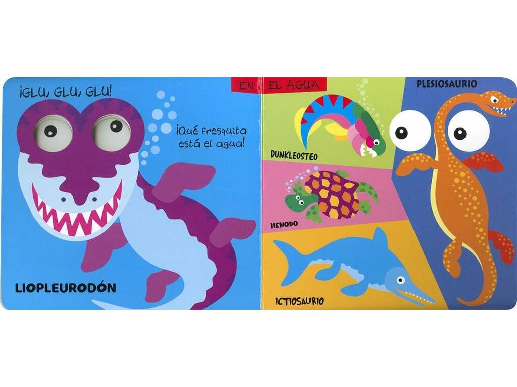 Livre Yeux mobiles Dinosaure