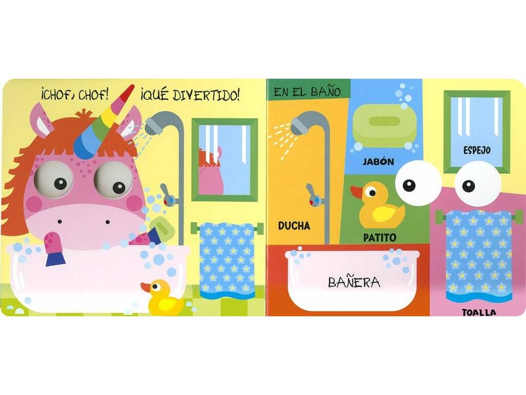 Livre Yeux mobiles Licorne