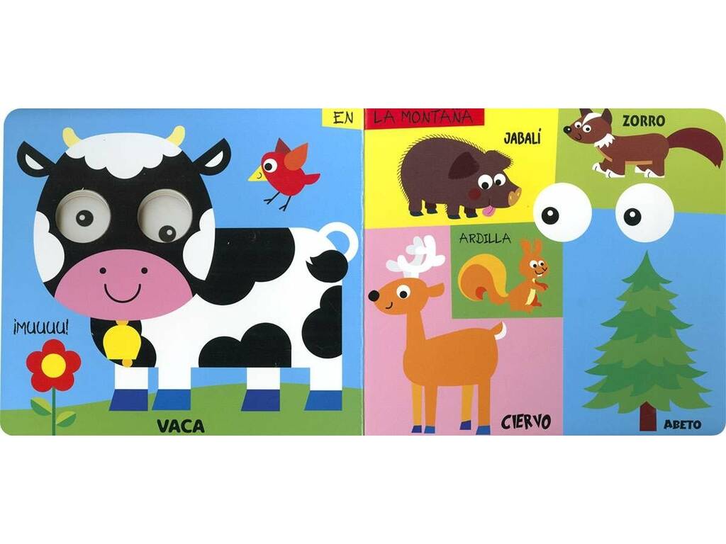 Livre Yeux mobiles Vache