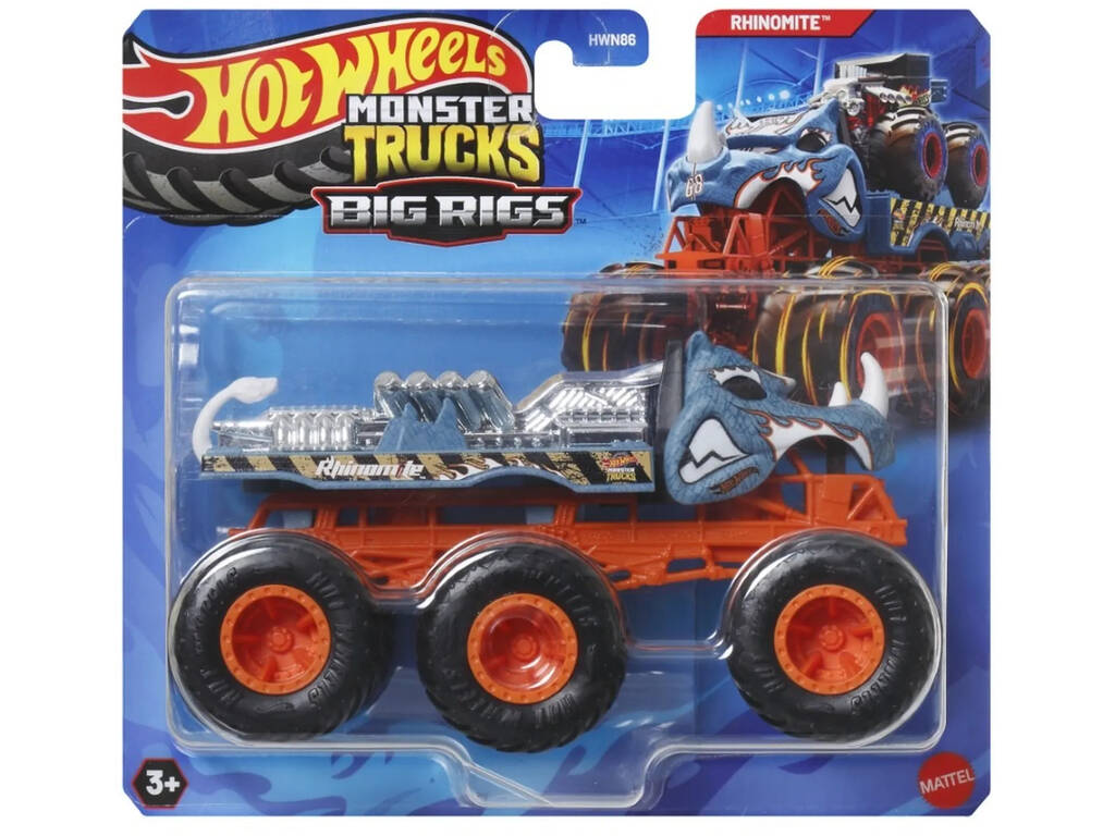 Véhicule Hot Wheels Monster Trucks Big Rigs