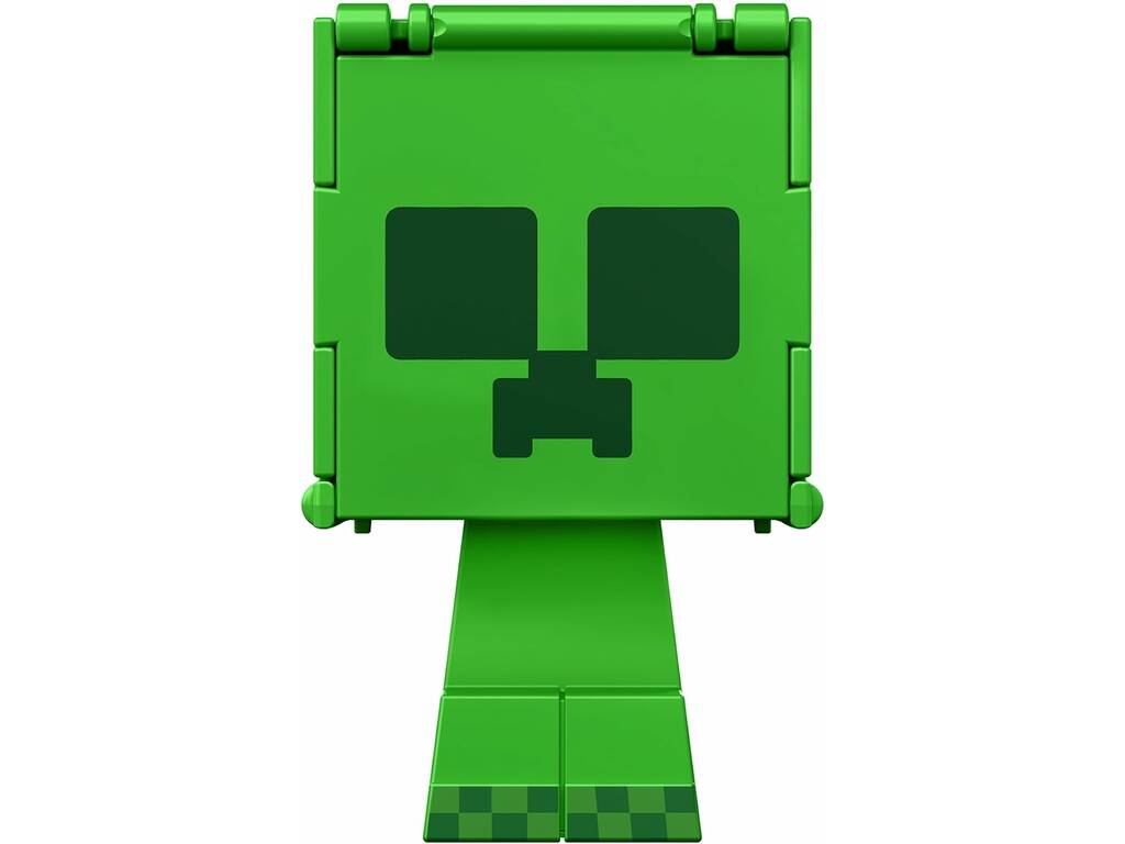 Minecraft Figura Intercambiable 2 En 1 Mattel HTL43