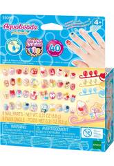 Aquabeads Set de rechange pour ongles C?urs et n?uds