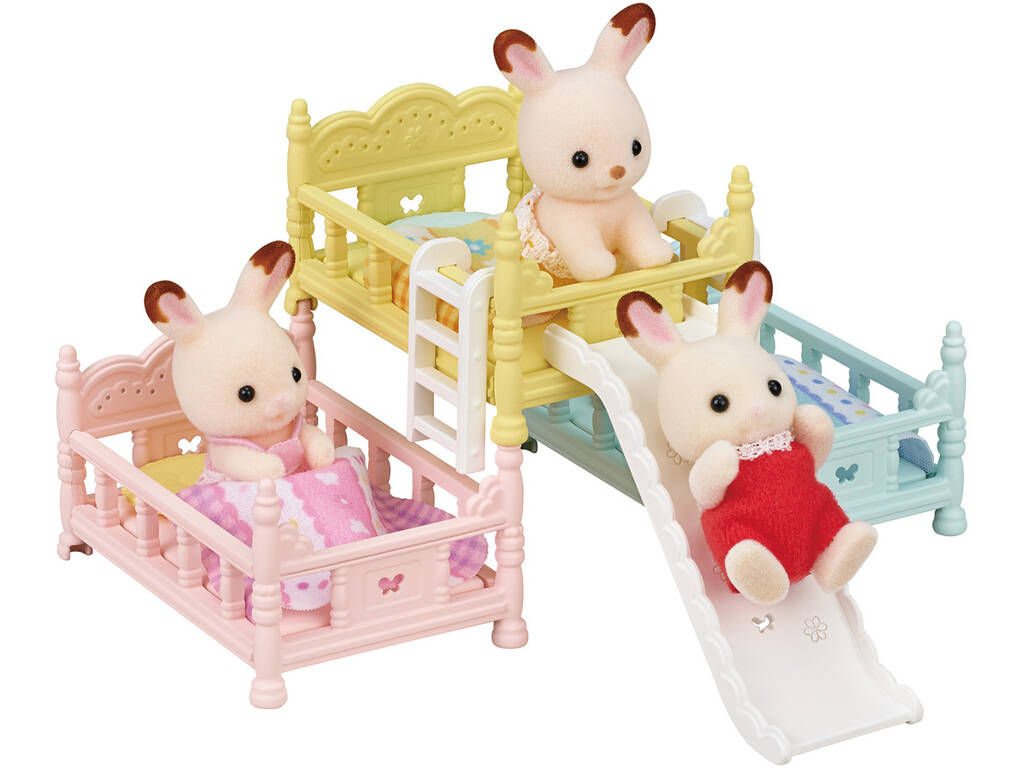 Sylvanian Families Triple Bunk Bed Epoch To Imagine 5741