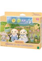 Sylvanian Families Flower Rabbit Brothers and Sisters Set Epoch Imagination Set 5736