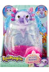 Animagic Aquarium Axolotl avec figurine Goliath 930943