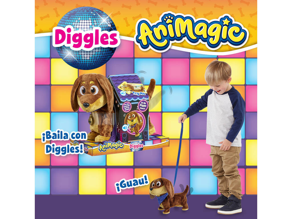 Animagic Perrito Diggles Goliath 923207