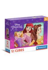 Puzzle Cubes 12 Disney Princess Clementoni 41197