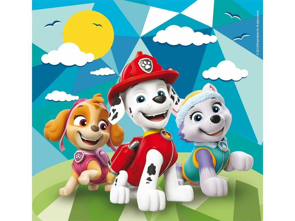 Puzzle 3X48 Paw Patrol di Clementoni 25291