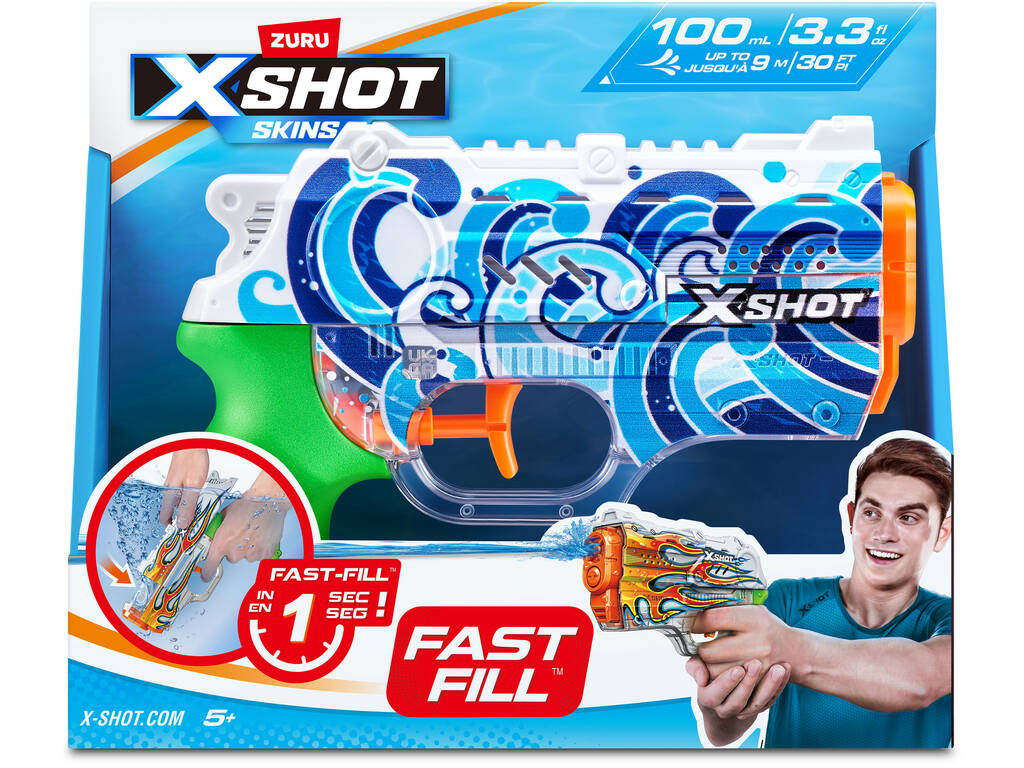X-Shot Lanciatore d'acqua Fast Fill Zuru 11853
