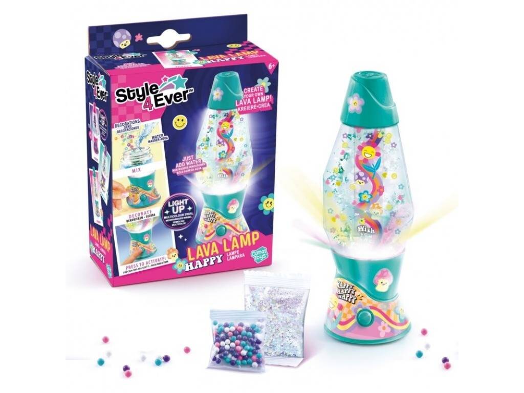 Style 4 Ever Mini Lampada Lava con Luce Canal Toys OFG234