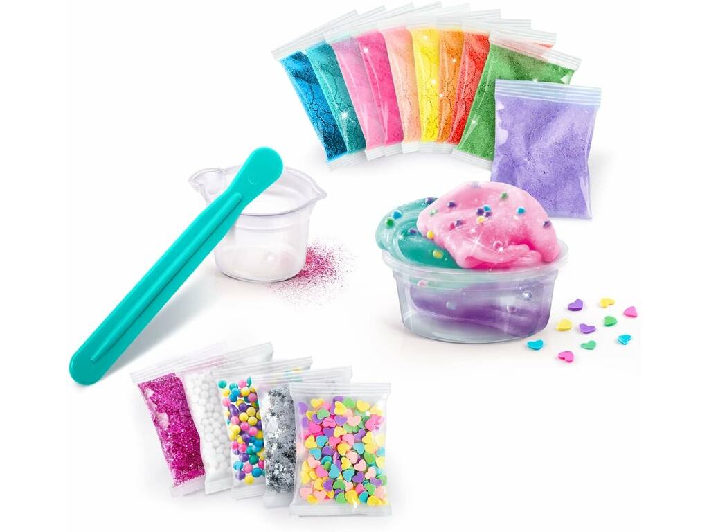 Arts And Crafts Slime Mix In Kit 10 Pack di Canal Toys SSC184