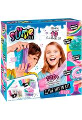 Arts And Crafts Slime Mix In Kit 10 Pack de Canal Toys SSC184