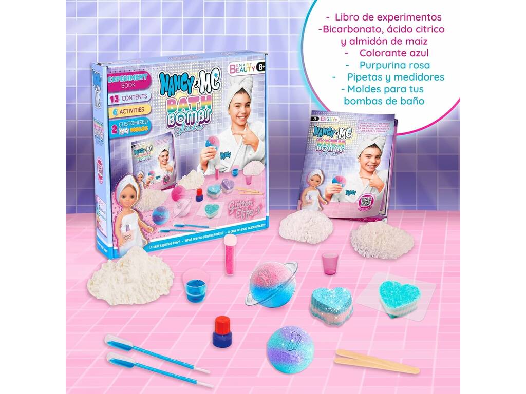 Nancy Bath Bombs Studio de Famosa NAY0200