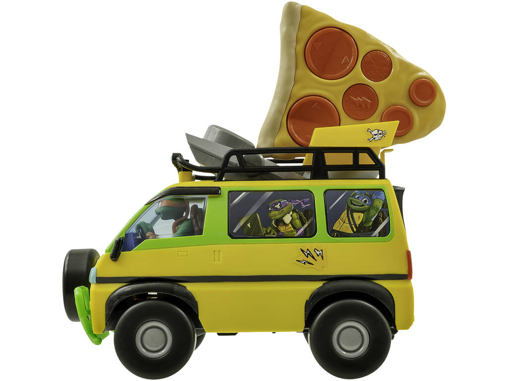 Tartarughe Ninja Auto Radiocomandata Pizza Blaster Funrise 71038