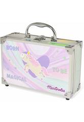 Martinelia Glitter Makeup Travel Case Small Unicorn Licorne de Martinelia 30656