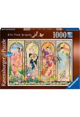 Puzzle 1 000 pièces Les Quatre Saisons de Ravensburger 16768