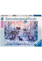 Puzzle da 1.000 pezzi Lupi di Ravensburger 19146