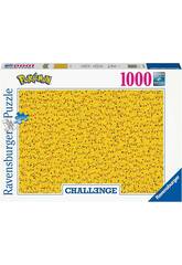 Casse-tte 1000 pices Pikachu Challenge Ravensburger 17576