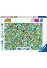 Puzzle 1000 Piezas Animal Crossing Challenge Ravensburger 17454
