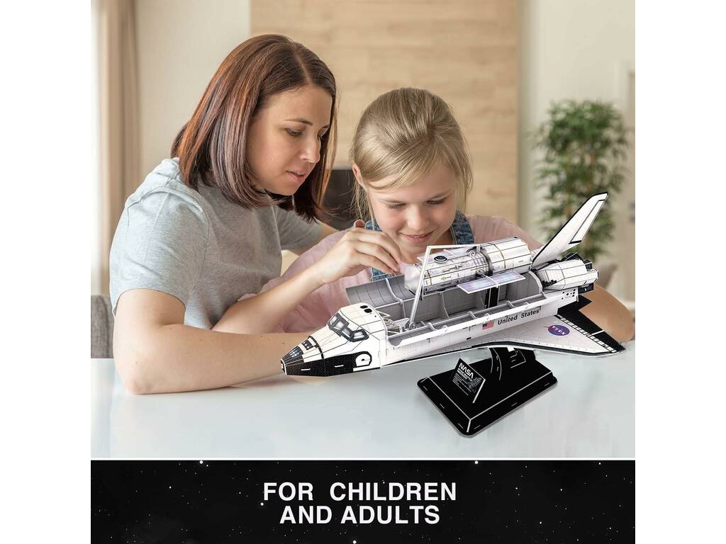 3D Puzzle Space Shuttle Discovery NASA von WorldBrands NS803315