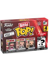 Funko Pop Bitty WWE Pack 4 Minifiguren 75461