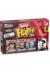 Funko Pop Bitty WWE Pack 4 Mini Figuras 75463