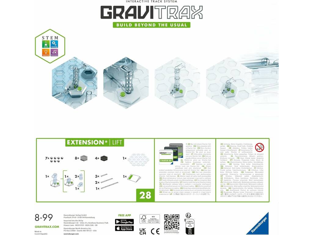 Gravitrax Espansione Ascensore Ravensburger 22419