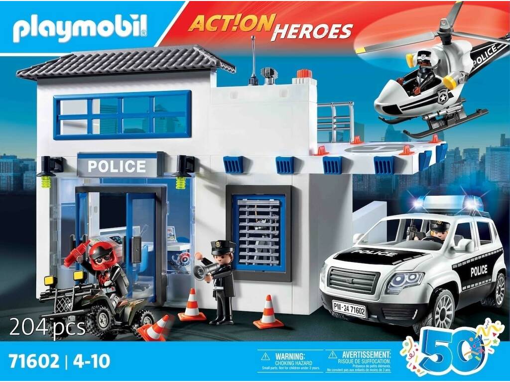 Playmobil Action Heroes Mega Set Policía 71602